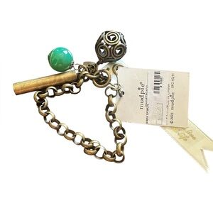 Mudpie French Influenced Vintage Inspired Handcrafted Bracelet